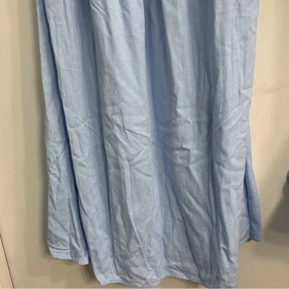 Strapless Light Blue Dress Large - Picture 2 of 8